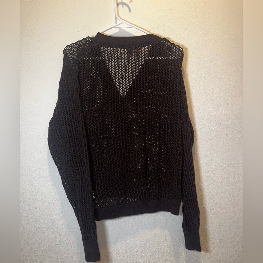 Urban Outfitters BDG Unisex Beach Cardigan NWOT in Brown - Picture 9 of 9